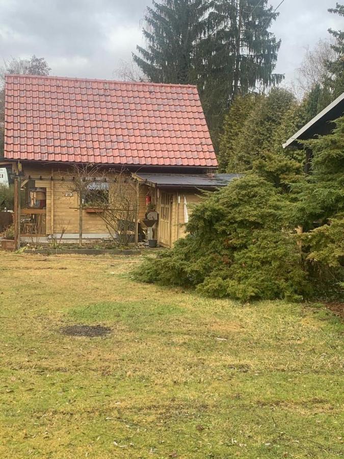 Holzhaus Mit Direktem Wasserzugang In Berlin-Koepenick Esterno foto